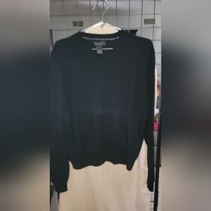 Bloomingsdale Men's Black Sweater Size XL